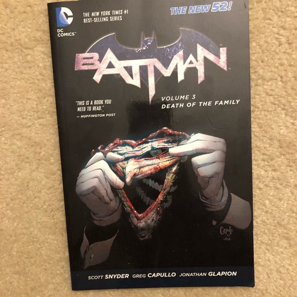 BATMAN VOL. 3: DEATH OF THE FAMILY